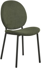 Essgruppe >Cadiz< (5-teilig) waldgrün Eiche Dekor - 75x120 (HxD)