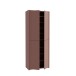 Schuhschrank >ALICE SPRINGS< 4 türen, push to open, terrakottafarbig - 74,5x191,9x34,9cm (BxHxT)