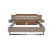 Schlafzimmer-Set >Danao< (3-teilig) in Mauvella Oak Dekor / Kashmir