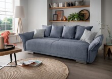 Schlafsofa >Phedra< in 9754 Corto grau-braun,...