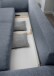Schlafsofa >Phedra< in 9754 Corto grau-braun, Mikrofaser / Stoff - 242x90x131cm (BxHxT)