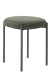 Sitzhocker (4er-Set) >PELICAN< in olivengrün - 40x48x40 (BxHxT)