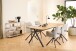 Standregal >Seaford< in grau, Metall / Holzwerkstoff - 114x78x35cm (BxHxT)