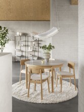 Standregal >Seaford< in grau, Metall / Holzwerkstoff - 77x185x35cm (BxHxT)