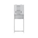 Mehrzweckschrank >LAUNDRY< 2 Türen, Fach, Böden, Artik Weiß - 73x206x40 (BxHxT)