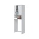 Mehrzweckschrank >LAUNDRY< 2 Türen, Fach, Böden, Artik Weiß - 73x206x40 (BxHxT)