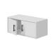 Hängeschrank >LAUNDRY< 2 Türen, Artik Weiß - 80x34x40 (BxHxT)