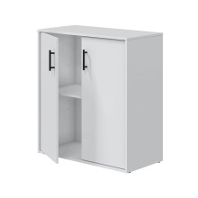 Mehrzweckschrank-Set >LAUNDRY < (4-teilig) Weiß, 2x Umbauschrank, Unterschrank, Hängeschrank