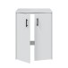 Mehrzweckschrank-Set >LAUNDRY< (5-teilig) in Artik Weiß - 218x206x40 (BxHxT)