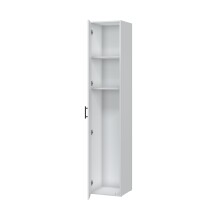 Mehrzweckschrank-Set >LAUNDRY< (3-teilig) in Artik Weiß - 181x206x40 (BxHxT)