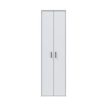 Mehrzweckschrank-Set >LAUNDRY< (3-teilig) in Artik Weiß - 181x206x40 (BxHxT)