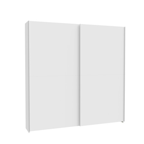 Schwebetürenschrank >HOME NOOK< 12 Böden, in Weiss - 200,1x210x39,1cm (BxHxT)