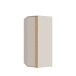 Eckkleiderschrank >WEXLIN< Sand/ Mauvella Eiche Dekor - 92,2x193,7x92,2cm (BxHxT)