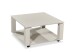 Couchtisch >Romy mobil< 4 Rollen, kaschmir, Melamin, MDF - 76x41x76cm (BxHxT)