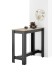Bartisch >Modesto< in Artisan Eiche Dekor, schwarz - 115x103x50cm (BxHxT)
