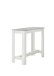Bartisch >Modesto< in beton Dekor, weiß - 115x103x50cm (BxHxT)