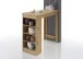 Bartisch >Mojito< in Artisan Eiche Dekor - 115x103x50cm (BxHxT)