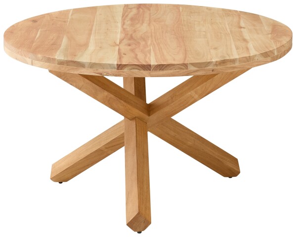 Esstisch >Ace 2< in Akazie , Massivholz - 76x130cm (HxD)