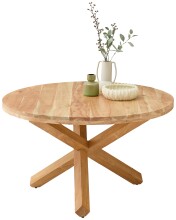 Esstisch >Ace 2< in Akazie , Massivholz - 76x130cm (HxD)