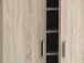 Schuhschrank >Elvira< in Sonoma-Eiche - 54.6x108.4x35.3cm (BxHxT)