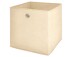 Faltbox >One< in beige aus Polypropylen - 32x32x32cm (BxHxT)