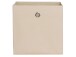 Faltbox >One< in beige aus Polypropylen - 32x32x32cm (BxHxT)