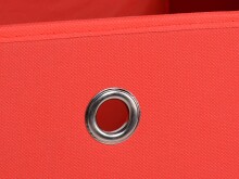 Faltbox >One< in rot aus Polypropylen - 32x32x32cm (BxHxT)