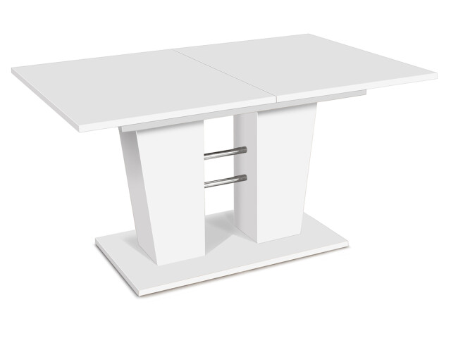Esstisch >Bomuli< in Weiß - 180x75x90cm (BxHxT)