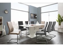 Esstisch >Bomuli< in Weiß - 180x75x90cm (BxHxT)