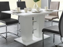 Esstisch >Bomuli< in Weiß - 180x75x90cm (BxHxT)