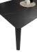 Esstisch >Lenni< in schwarz, Keramik, Metall - 180x76x90cm (BxHxT)
