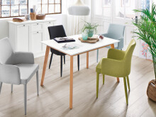Sideboard >Landsted< in Weiß - 120x90x40cm (BxHxT)