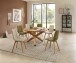 4-Fußstuhl >Belana< (2er Set) in beige, Buche - 55x89x46 (BxHxT)