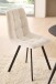 4-Fußstuhl >Bonny< (4er Set) in beige, schwarz - 55x89x46 (BxHxT)