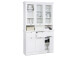 Buffet >Landsted< in Weiß - 120x200x40cm (BxHxT)