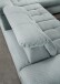 Polsterecke >Devland< Schlaffunktion, Stauraum, Cord Aqua - 273x105x189cm (BxHxT)