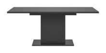 Kulissen-Esstisch >Motion< ausziehbar 190cm, Grau - 150/190x76x90cm (BxHxT)