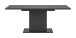 Kulissen-Esstisch >Motion< ausziehbar 190cm, Grau - 150/190x76x90cm (BxHxT)
