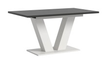 Kulissen-Esstisch >Motion< ausziehbar 190cm, Grau /...
