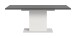 Kulissen-Esstisch >Motion< ausziehbar 190cm, Grau / Weiß - 150/190x76x90cm (BxHxT)