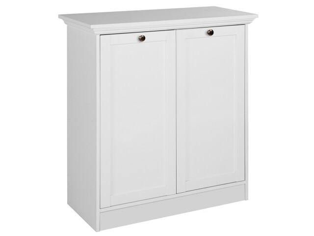 Kommode >Landsted< in Weiß - 80x90x35cm (BxHxT)