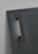 Bettanlage >Tilburg< (4tlg. ) LED, Bett 168x92x210, Nachtkommoden, Kommode, Farbe Grafit