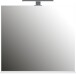 Badspiegel >1429< mit Ablage in Weiß - 76x75x15cm (BxHxT)