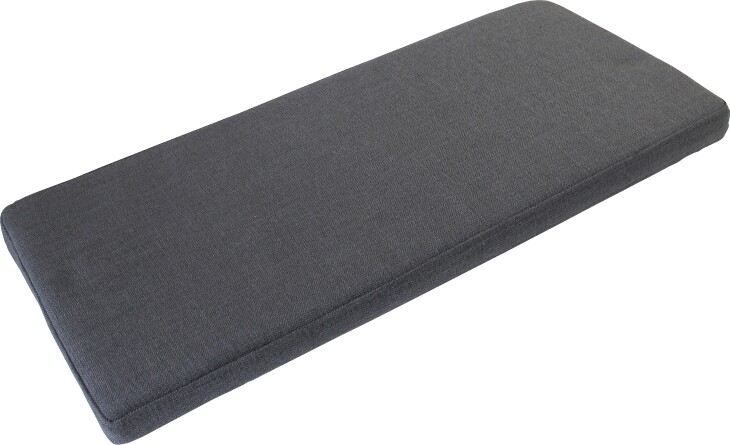 Sitzkissen >GW-GENOVA< für Schubänke, Anti-Rutschpads, Anthrazit - 95x6x35 (BxHxT)