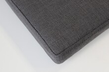 Sitzkissen >GW-GENOVA< für Schubänke, Anti-Rutschpads, Anthrazit - 95x6x35 (BxHxT)