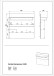 Wandgarderobe >GW-GENOVA< 5 Haken, Ablage, Stange, Glas / Weiß - 97x96x30cm (BxHxT)