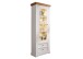 Wohnwand >WZ-0133< (4-teilig) weiss /  eichefarbig - 357x214x42 (BxHxT)