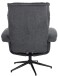 Relaxsessel >Olvera< (2-teilig) inkl. Hocker, anthrazit - 87x108x82 (BxHxT)
