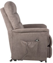 TV-Sessel >Whitehorse< 150kg, Aufstehhilfe, Relaxfunktion, graubraun - 78x85x89cm (BxHxT)