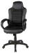 Chefsessel >Joris< ergonomisch, Wippmechanik, schwarz - 61x109x61cm (BxHxT)